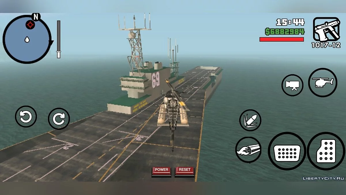 Portaaviones / GTA San Andreas (iOS, Android)