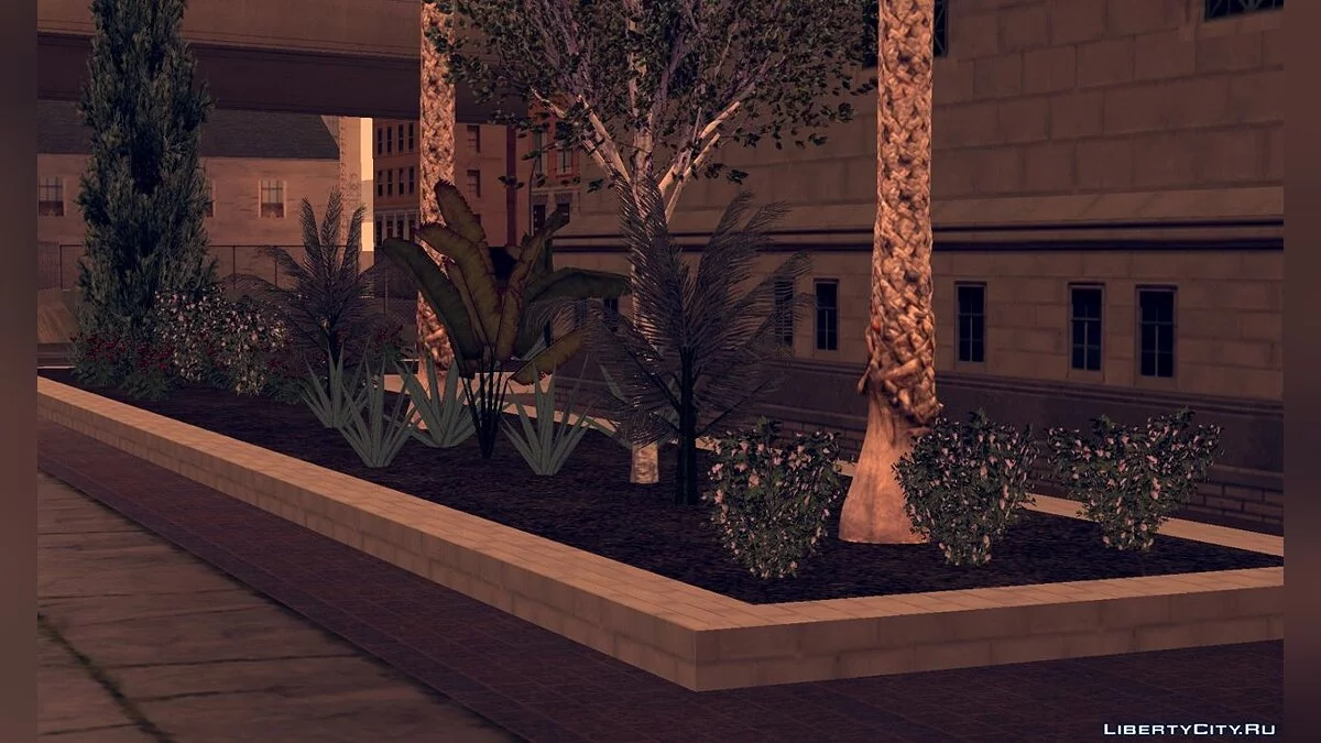 Виправлення кущів для збірки BSOR / GTA San Andreas (iOS, Android)