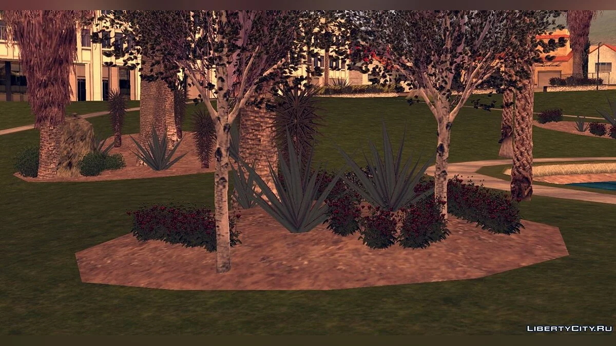 Виправлення кущів для збірки BSOR / GTA San Andreas (iOS, Android)