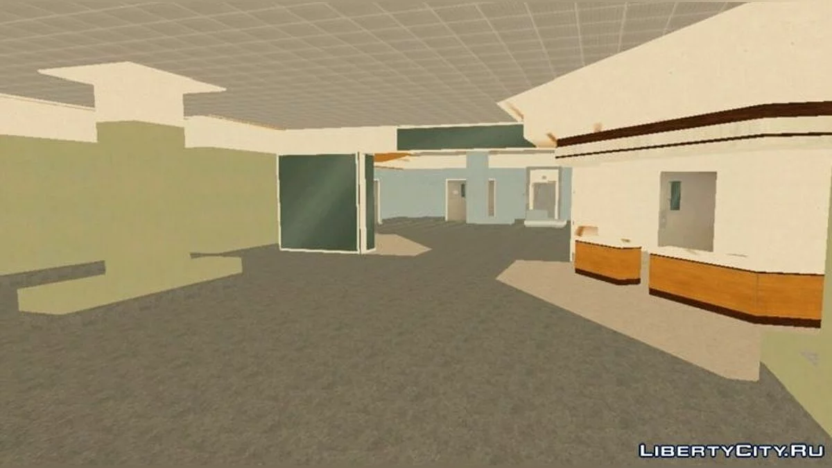 New Hospital with Interior / GTA San Andreas (iOS, Android)