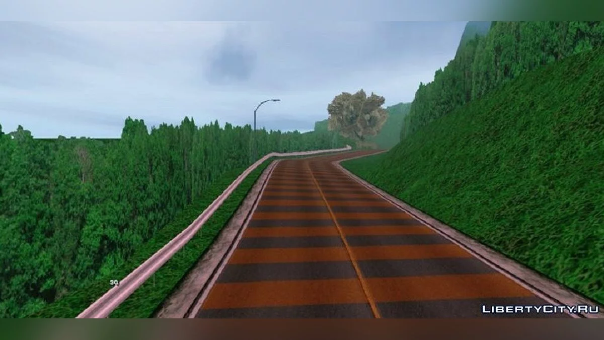 Peta Drift Okaru / GTA San Andreas (iOS, Android)