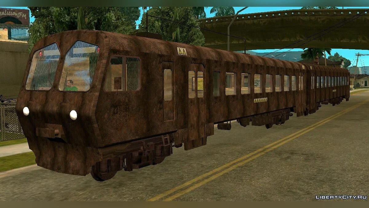 Поїзд v0.2 (тільки DFF) / GTA San Andreas (iOS, Android)