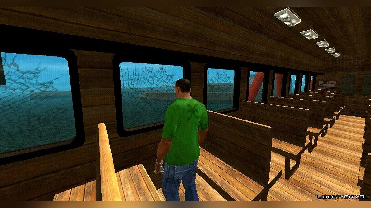 Поїзд v0.2 (тільки DFF) / GTA San Andreas (iOS, Android)