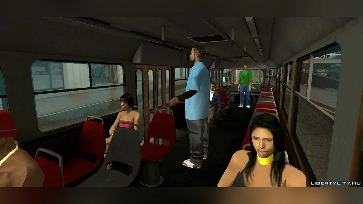 Tatra T3SU / GTA San Andreas (iOS, Android)