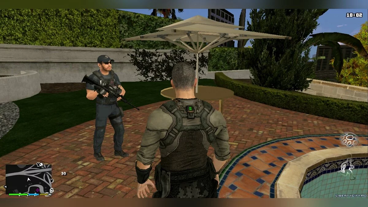 Michael's House from GTA 5 + 50 Bodyguards / GTA San Andreas (iOS, Android)