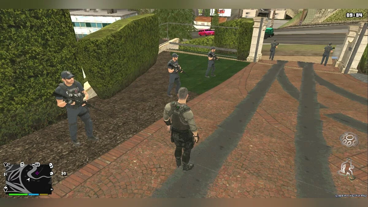 Michael's House from GTA 5 + 50 Bodyguards / GTA San Andreas (iOS, Android)