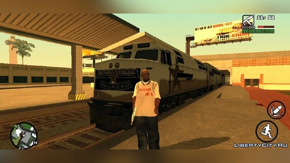 Поїзд з бета-версії / GTA San Andreas (iOS, Android)