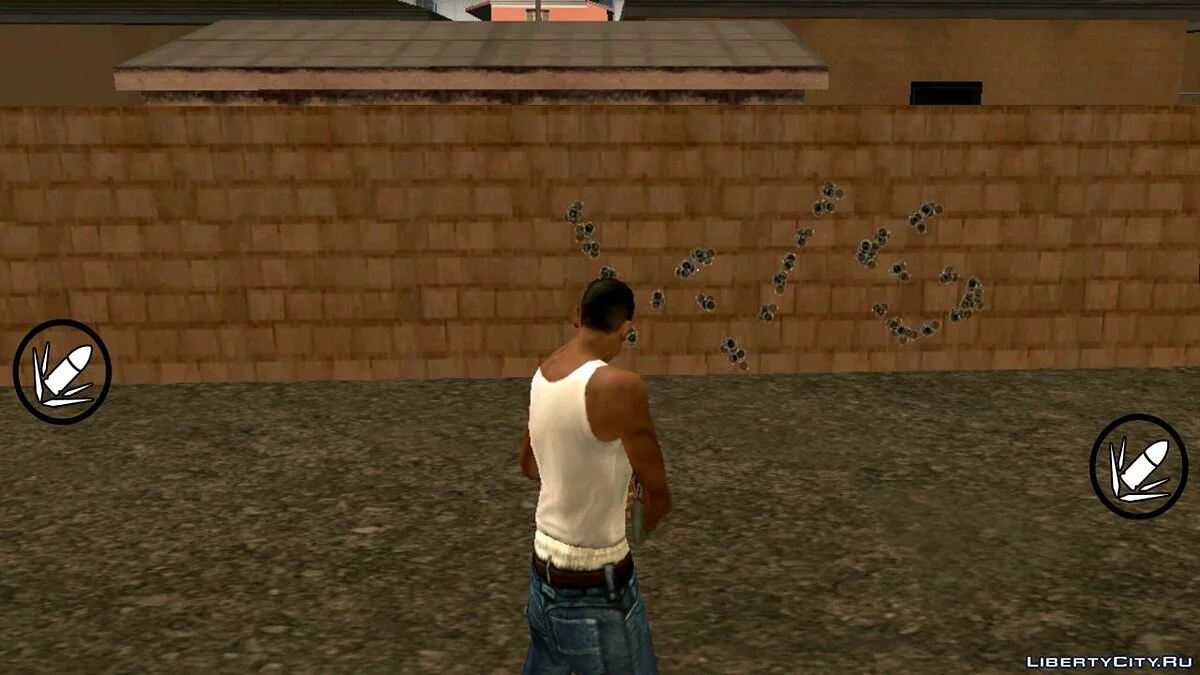 Следы от пуль / GTA San Andreas (iOS, Android)