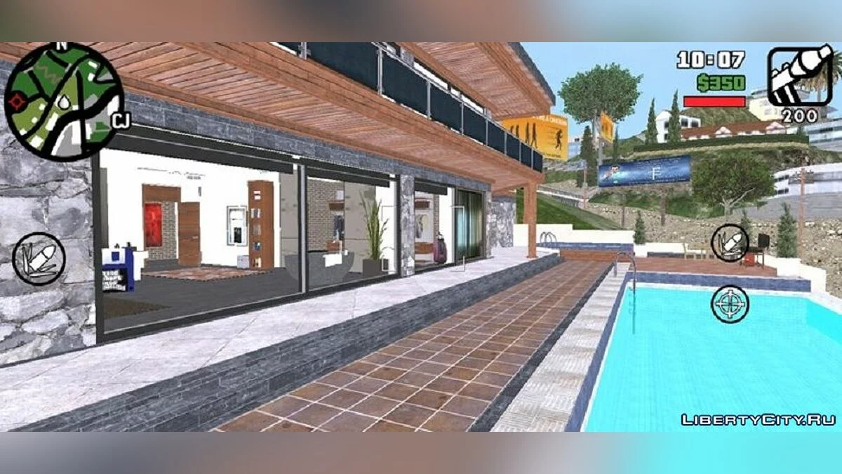 Мansion Франкліна / GTA San Andreas (iOS, Android)