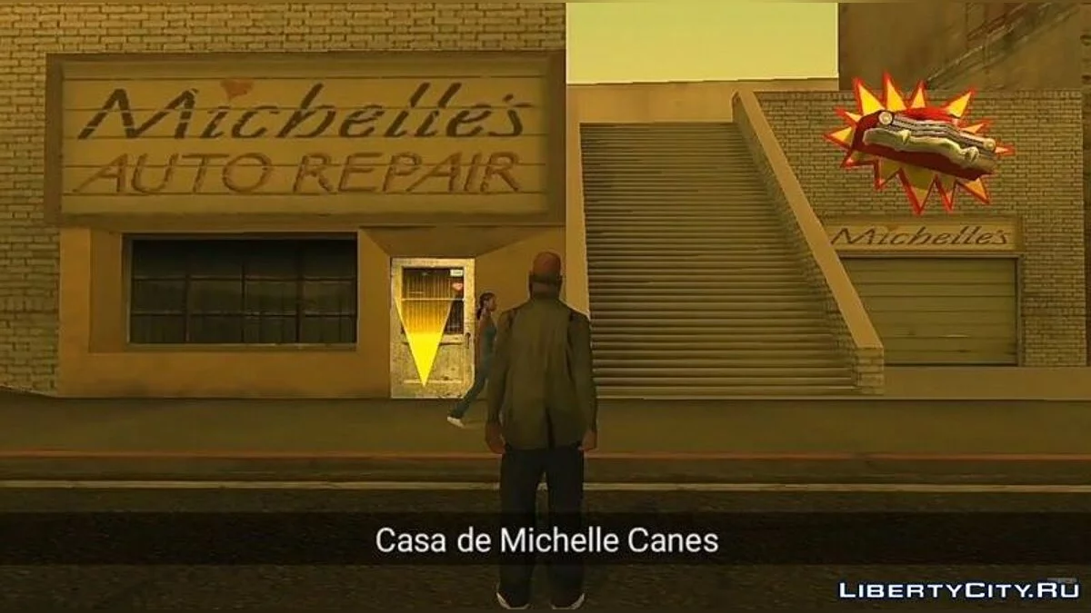 Visiter les maisons des amies / GTA San Andreas (iOS, Android)