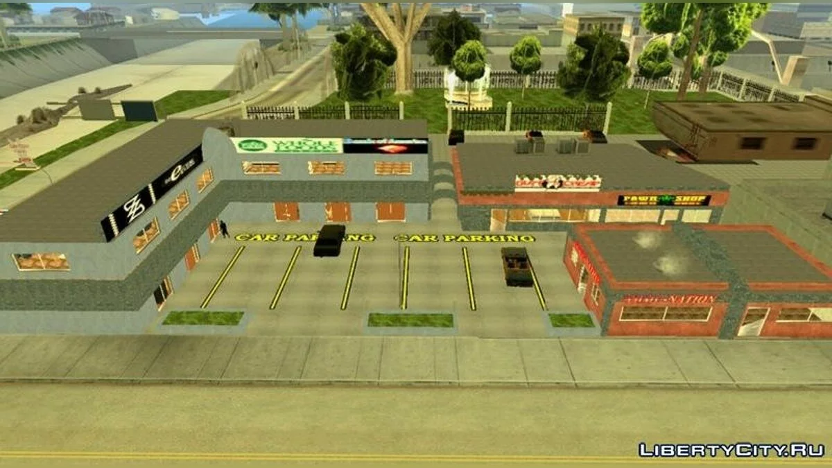 Parque em Ganton / GTA San Andreas (iOS, Android)