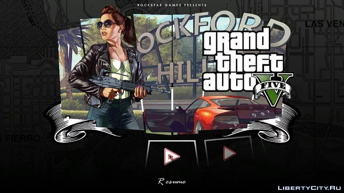 GTA 4 and GTA 5 Style Menu / GTA San Andreas (iOS, Android)