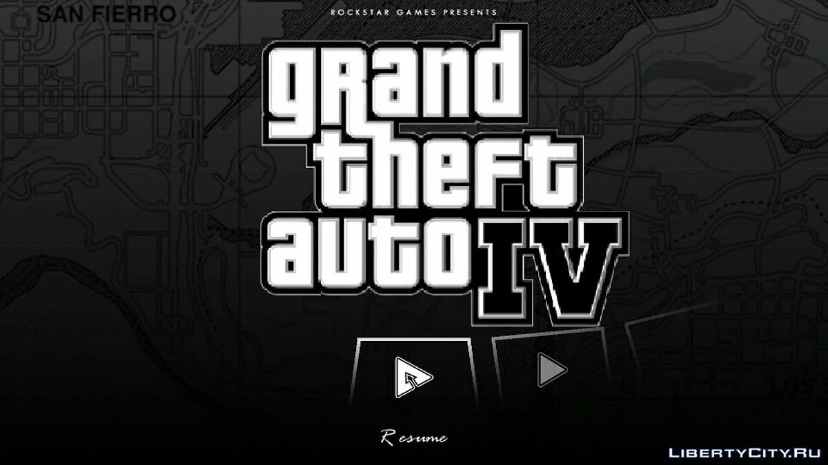 GTA 4 and GTA 5 Style Menu / GTA San Andreas (iOS, Android)