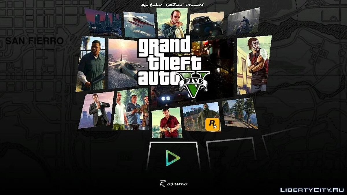 GTA 4 and GTA 5 Style Menu / GTA San Andreas (iOS, Android)
