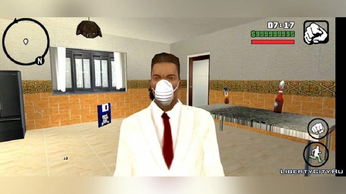 New Face and Clothes for CJ v2 / GTA San Andreas (iOS, Android)