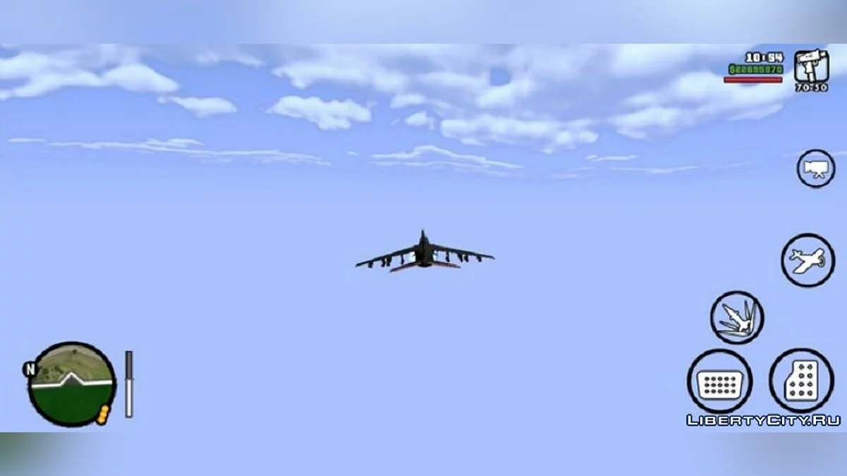 Nuvens Realistas v2 / GTA San Andreas (iOS, Android)