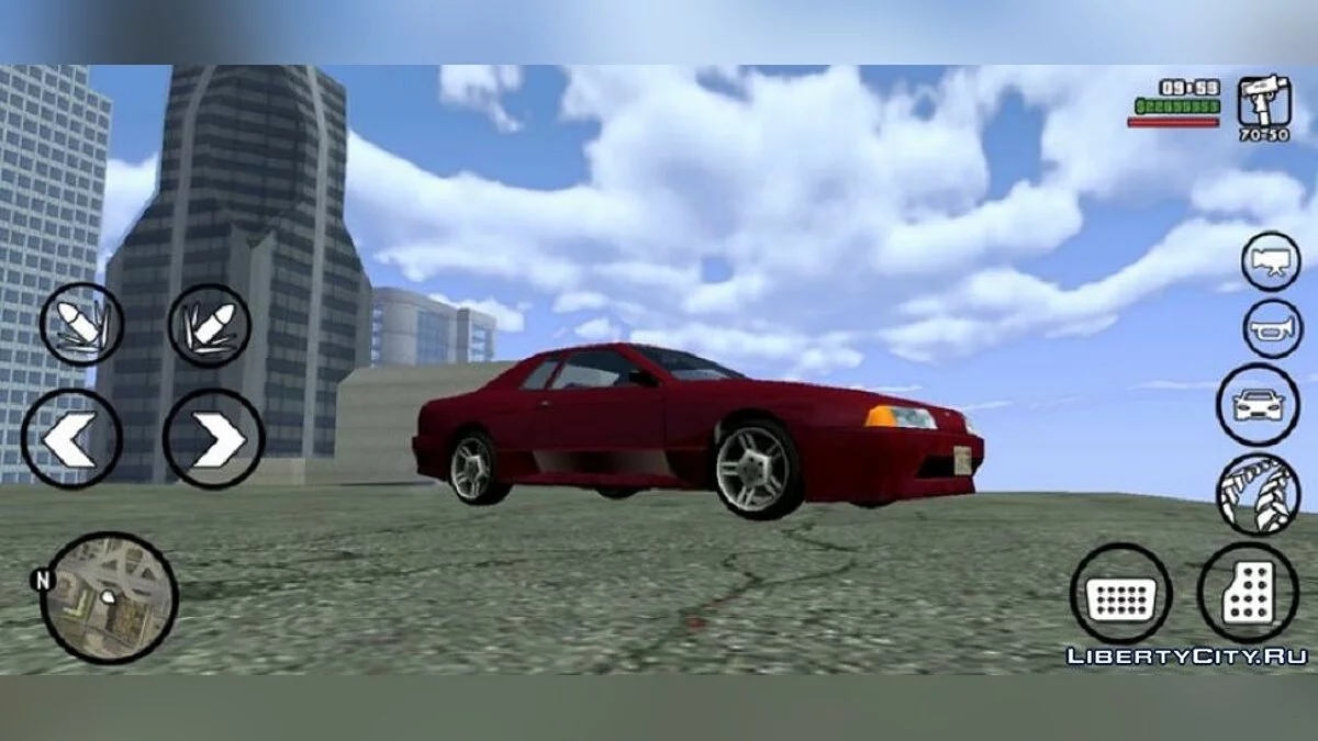 Nuvens Realistas v2 / GTA San Andreas (iOS, Android)
