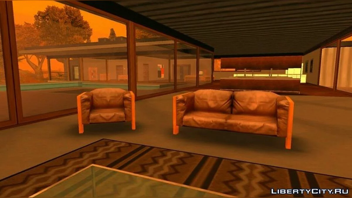 Дом в Малхолланд из бета-версии / GTA San Andreas (iOS, Android)