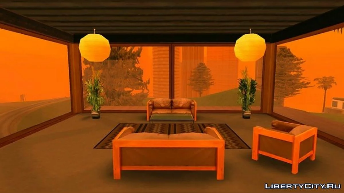 Дом в Малхолланд из бета-версии / GTA San Andreas (iOS, Android)