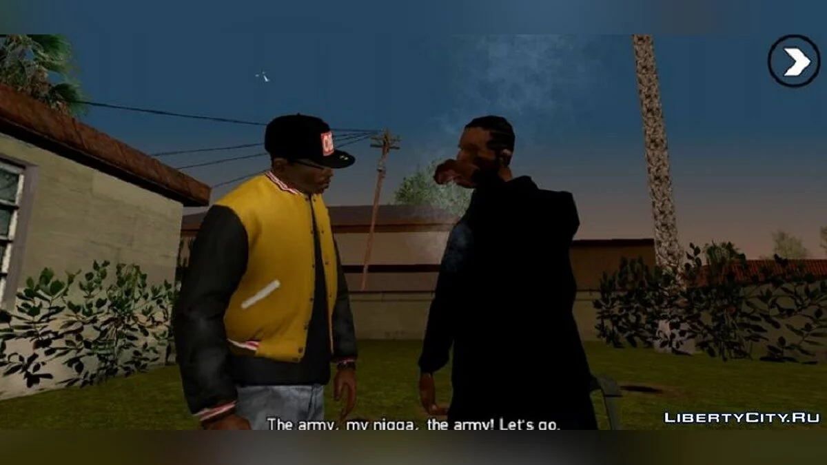 Новое лицо и одежда для Сиджея v3 / GTA San Andreas (iOS, Android)