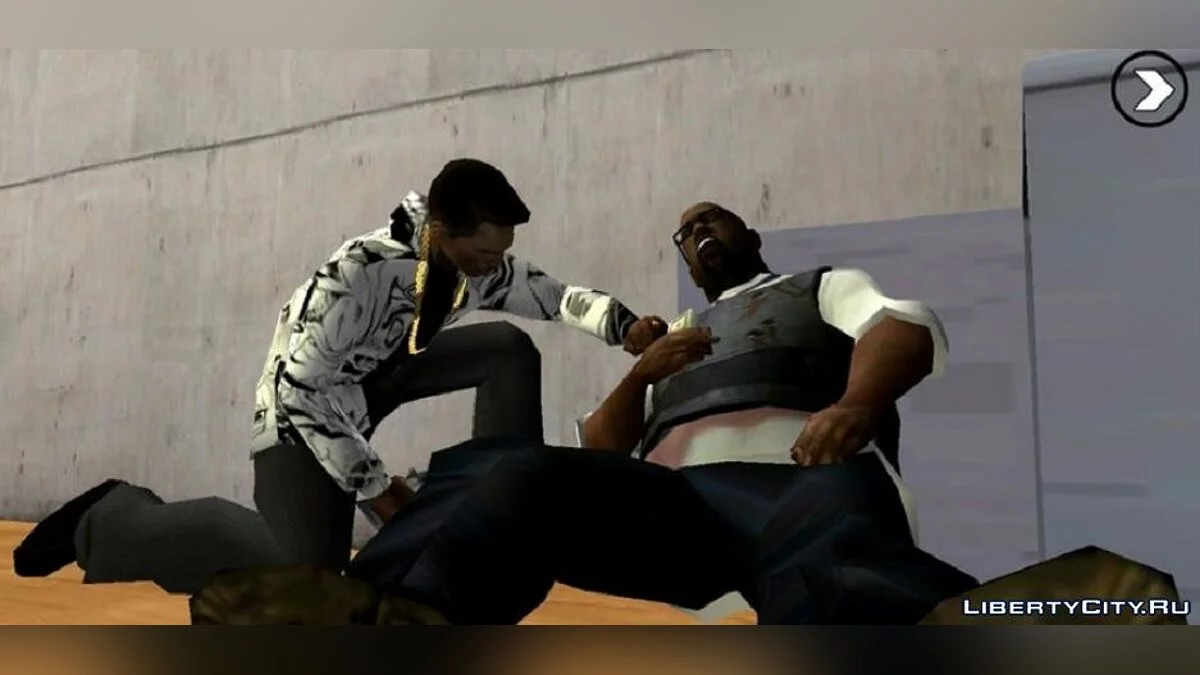 Новое лицо и одежда для Сиджея v3 / GTA San Andreas (iOS, Android)