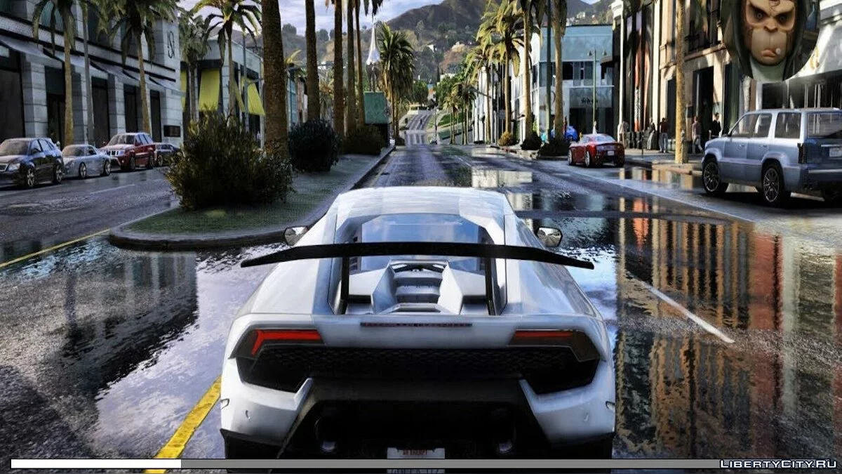 Menú y pantalla de carga al estilo GTA 6 / GTA San Andreas (iOS, Android)