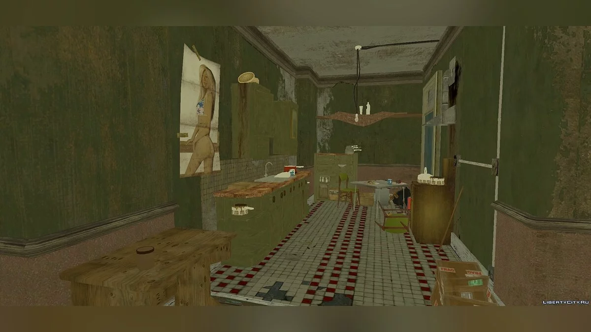 Apartamento de Roman de GTA 4 / GTA San Andreas (iOS, Android)