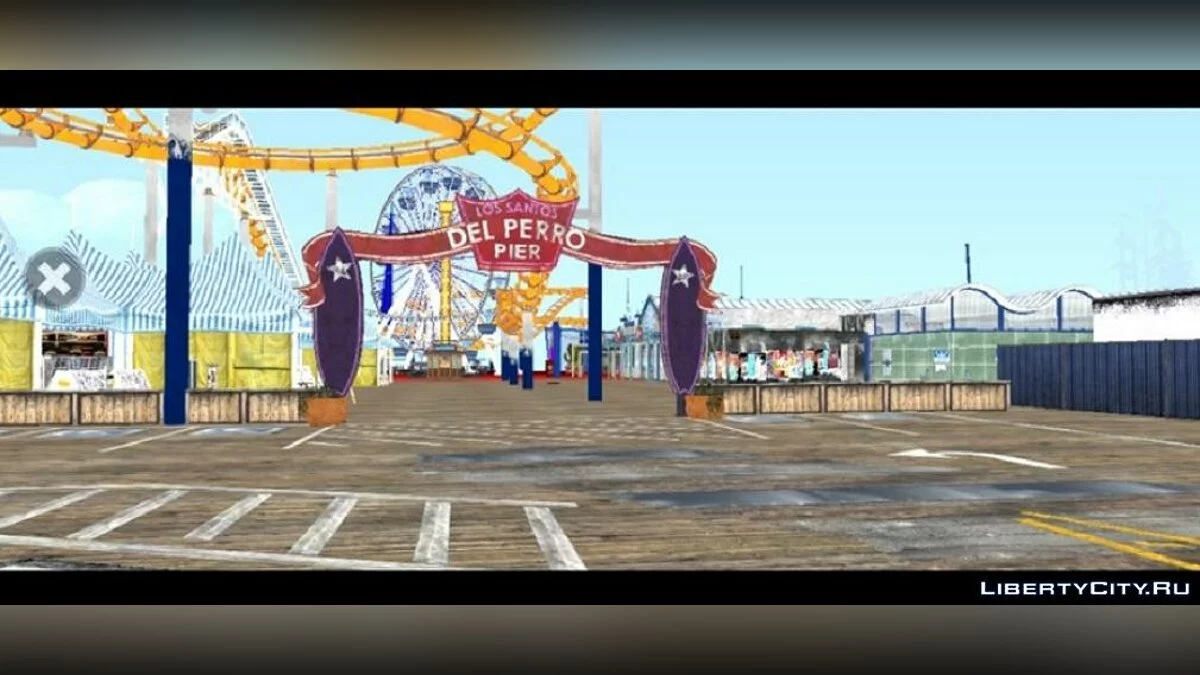 Del Perro Pier from GTA 5 / GTA San Andreas (iOS, Android)