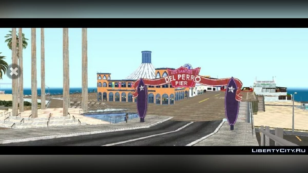 Del Perro Pier from GTA 5 / GTA San Andreas (iOS, Android)