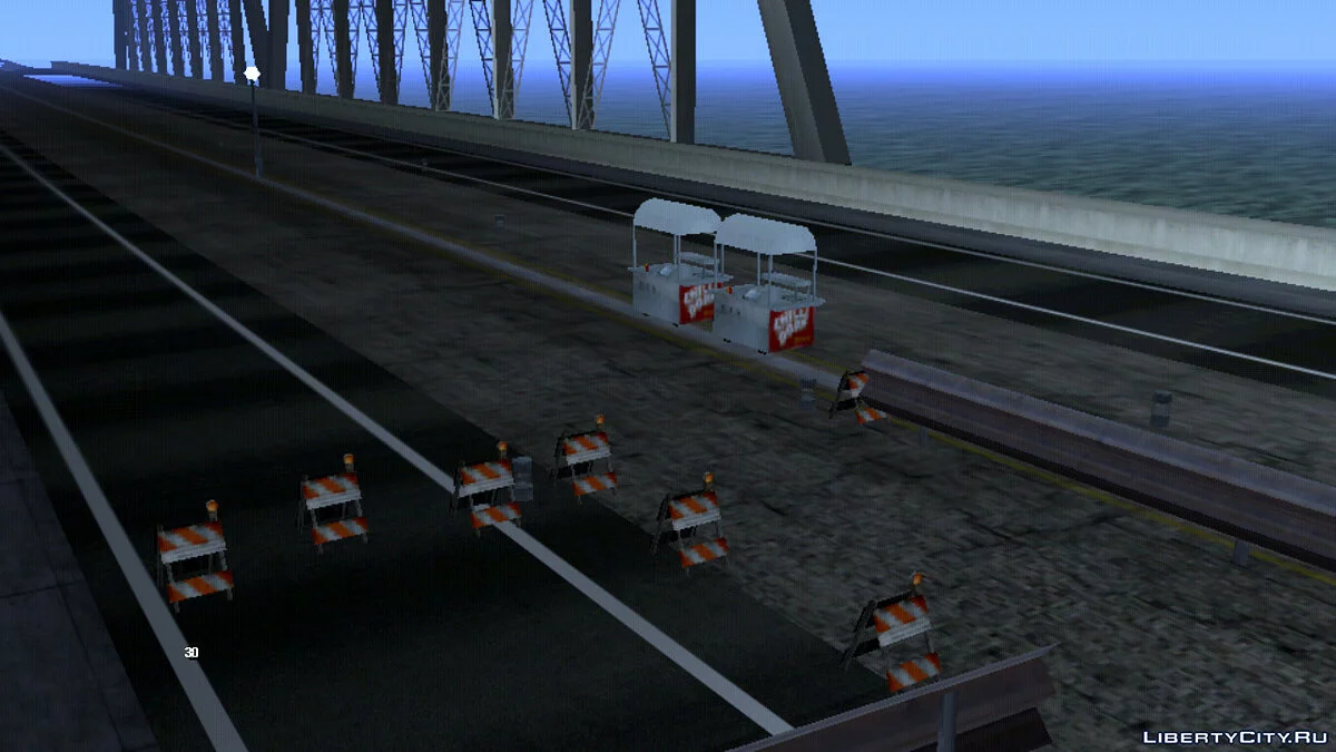 Circuit de course / GTA San Andreas (iOS, Android)