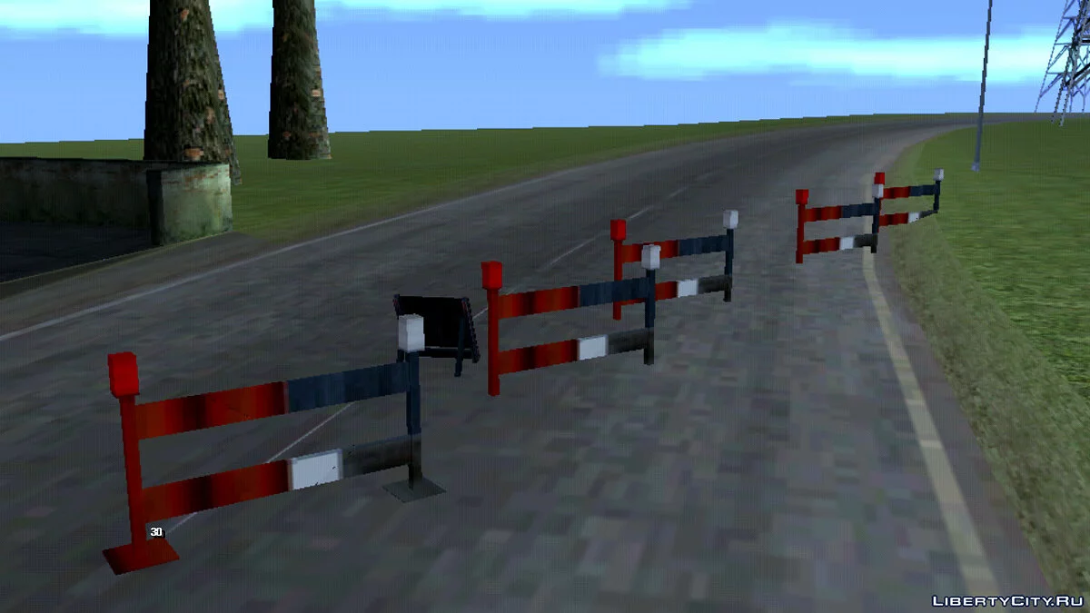 Circuit de course / GTA San Andreas (iOS, Android)