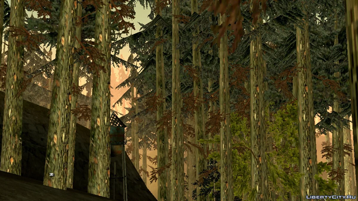 Густий ліс / GTA San Andreas (iOS, Android)