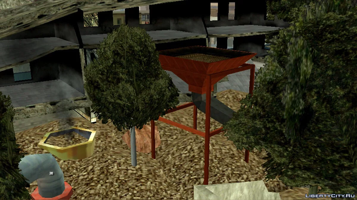 Незавершене будівництво на Grove Street / GTA San Andreas (iOS, Android)