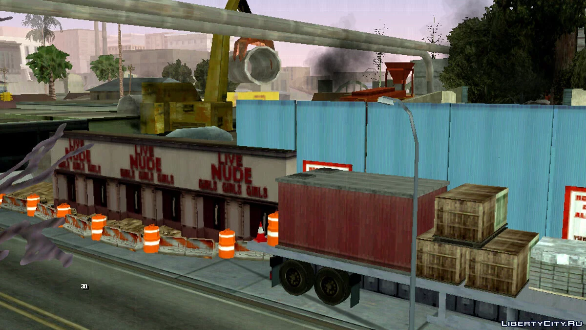 Незавершене будівництво на Grove Street / GTA San Andreas (iOS, Android)