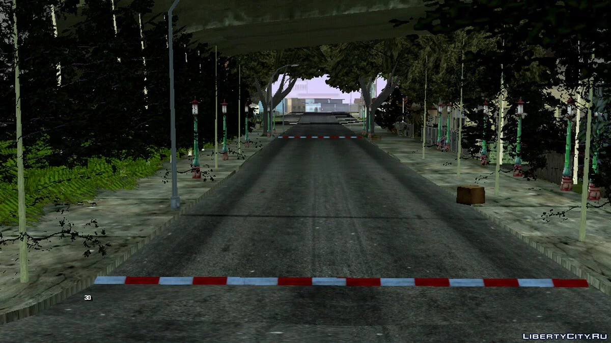 Підвищена рослинність на Grove Street / GTA San Andreas (iOS, Android)