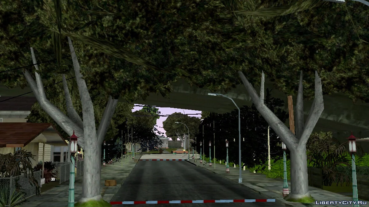 Підвищена рослинність на Grove Street / GTA San Andreas (iOS, Android)