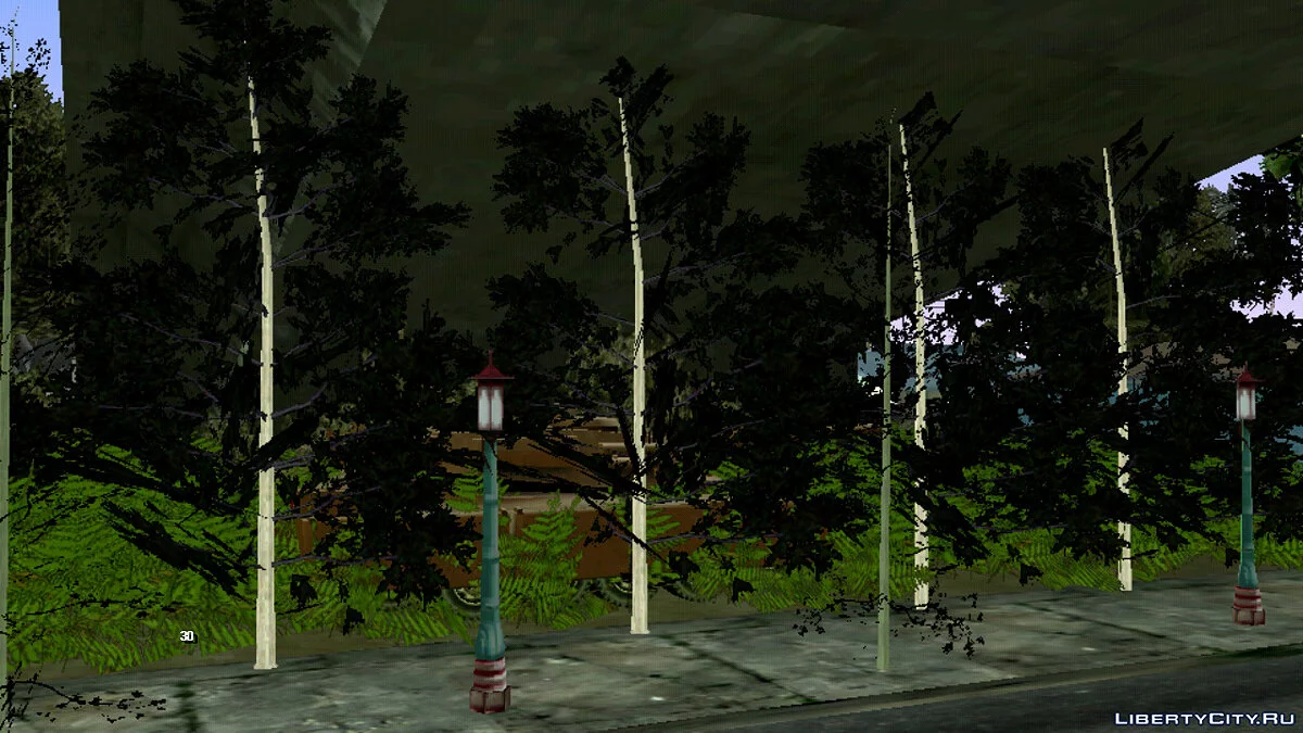 Підвищена рослинність на Grove Street / GTA San Andreas (iOS, Android)