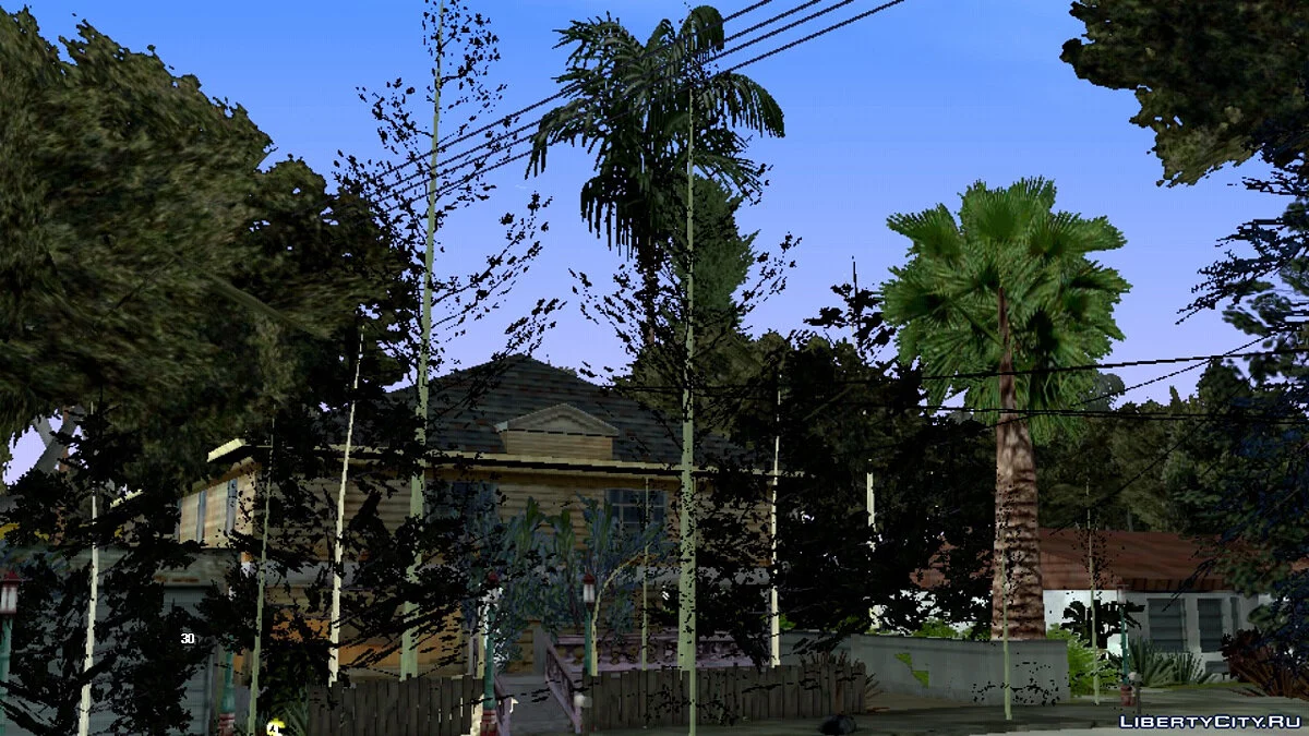 Підвищена рослинність на Grove Street / GTA San Andreas (iOS, Android)