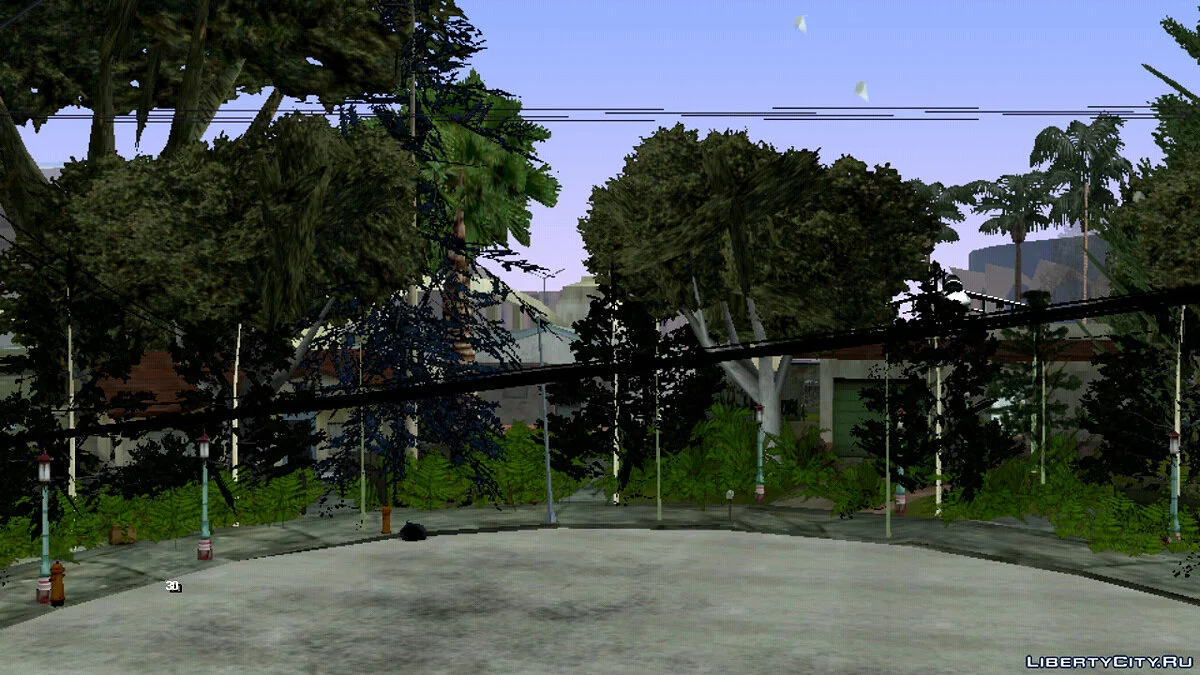 Підвищена рослинність на Grove Street / GTA San Andreas (iOS, Android)