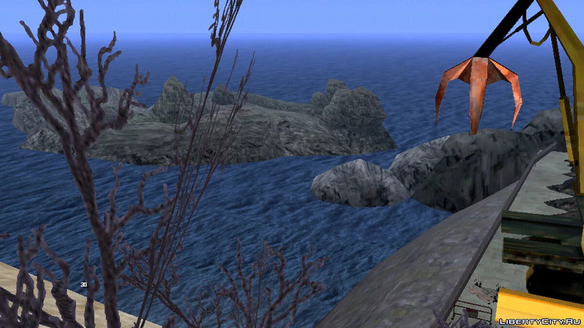Construction of a bridge + dense forest / GTA San Andreas (iOS, Android)