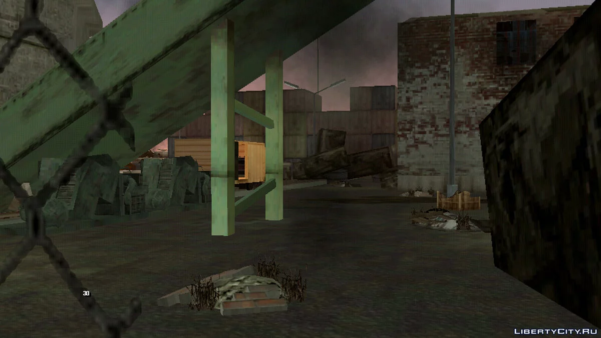 Звалище автомобілів у Лос-Сантосі / GTA San Andreas (iOS, Android)