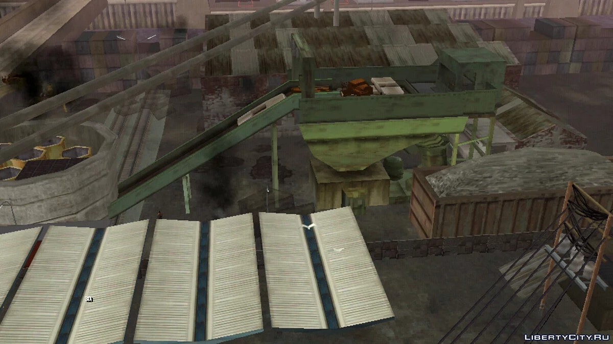 Звалище автомобілів у Лос-Сантосі / GTA San Andreas (iOS, Android)