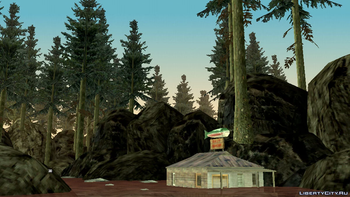 Траса для гонок по бездоріжжю / GTA San Andreas (iOS, Android)