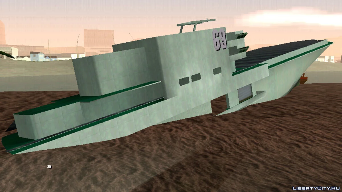 Sunken ship in San Fierro / GTA San Andreas (iOS, Android)