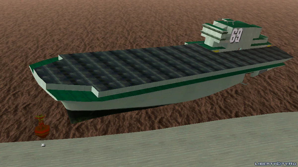 Sunken ship in San Fierro / GTA San Andreas (iOS, Android)