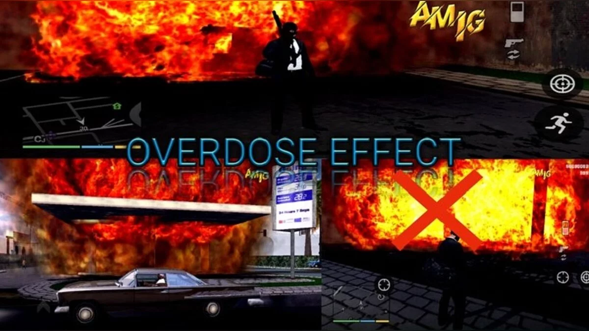 Overdose Effect  / GTA San Andreas (iOS, Android)