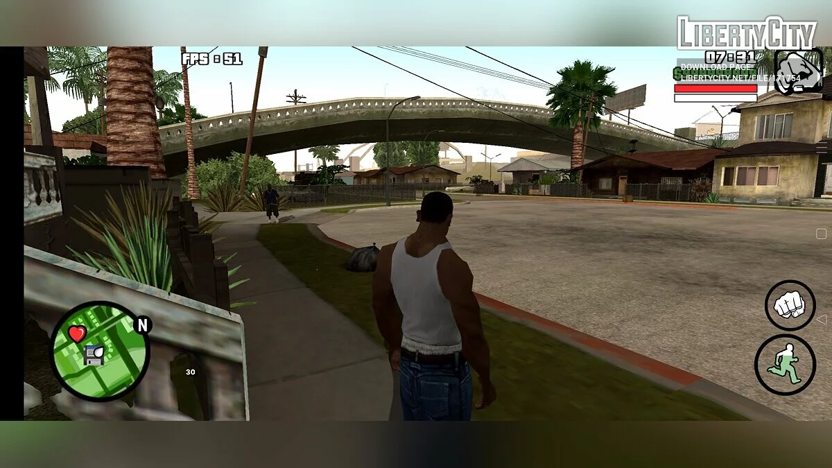 PC Style Modpack v1.0 / GTA San Andreas (iOS, Android)