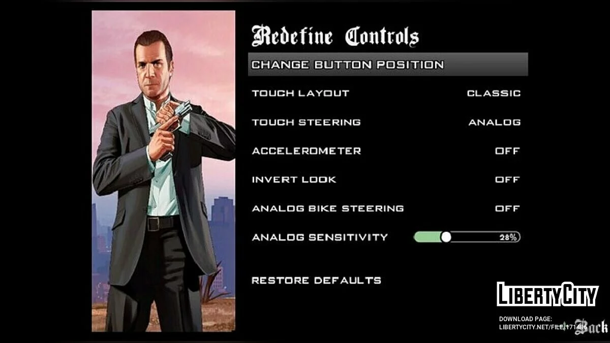 Écran de chargement de GTA 5 / GTA San Andreas (iOS, Android)