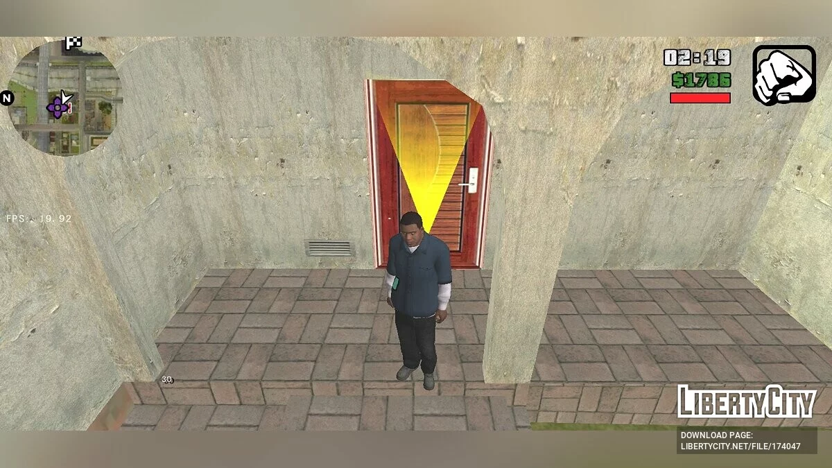 Intérieurs cachés accessibles / GTA San Andreas (iOS, Android)