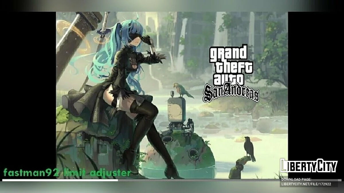 Menu from Hatsune Miku / GTA San Andreas (iOS, Android)